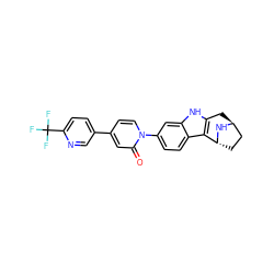 O=c1cc(-c2ccc(C(F)(F)F)nc2)ccn1-c1ccc2c3c([nH]c2c1)C[C@H]1CC[C@H]3N1 ZINC000113225719