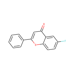 O=c1cc(-c2ccccc2)oc2ccc(F)cc12 ZINC000000135415