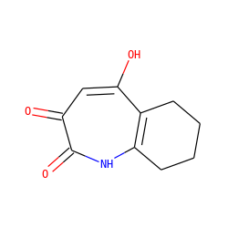 O=c1cc(O)c2c([nH]c1=O)CCCC2 ZINC000013605943