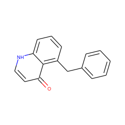 O=c1cc[nH]c2cccc(Cc3ccccc3)c12 ZINC000008577880
