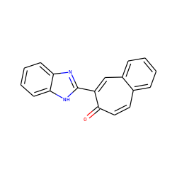 O=c1ccc2ccccc2cc1-c1nc2ccccc2[nH]1 ZINC000013588783
