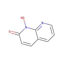 O=c1ccc2cccnc2n1O ZINC000064539133