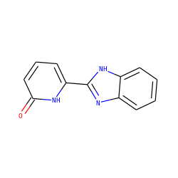 O=c1cccc(-c2nc3ccccc3[nH]2)[nH]1 ZINC000013679467