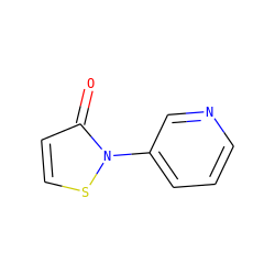 O=c1ccsn1-c1cccnc1 ZINC000040952060