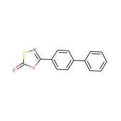O=c1oc(-c2ccc(-c3ccccc3)cc2)ns1 ZINC000144818007