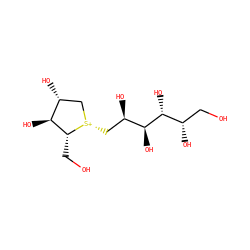 OC[C@H](O)[C@@H](O)[C@@H](O)[C@H](O)C[S@@+]1C[C@@H](O)[C@H](O)[C@H]1CO ZINC000071754212
