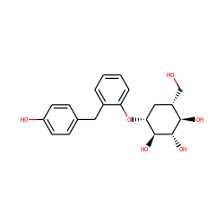 OC[C@H]1C[C@@H](Oc2ccccc2Cc2ccc(O)cc2)[C@H](O)[C@@H](O)[C@@H]1O ZINC000035966480