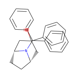 OC1(c2ccccc2)C[C@@H]2CC[C@H](C1)N2C(c1ccccc1)c1ccccc1 ZINC000034337996