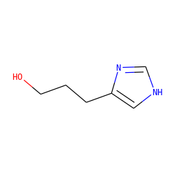 OCCCc1c[nH]cn1 ZINC000013747368