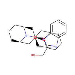 OCc1nc2ccccc2n1[C@@H]1C[C@@H]2CCC[C@H](C1)N2[C@@H]1C[C@H]2CCC[C@H](C2)C1 ZINC000473215239