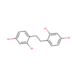 Oc1ccc(CCc2ccc(O)cc2O)c(O)c1 ZINC000013377859