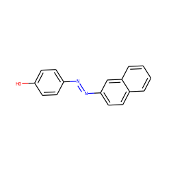 Oc1ccc(N=Nc2ccc3ccccc3c2)cc1 ZINC000252627895