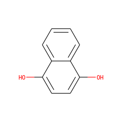 Oc1ccc(O)c2ccccc12 ZINC000000165587