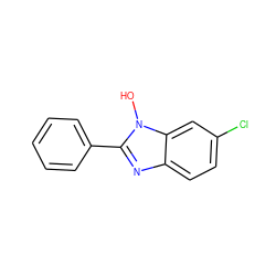 On1c(-c2ccccc2)nc2ccc(Cl)cc21 ZINC000001400184