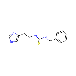 S=C(NCCc1c[nH]cn1)NCc1ccccc1 ZINC000013741791