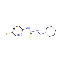 S=C(NCN1CCCCC1)Nc1ccc(Br)cn1 ZINC000029347429