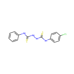 S=C(NNC(=S)Nc1ccc(Cl)cc1)Nc1ccccc1 ZINC000006644239