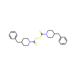 S=C(SSC(=S)N1CCC(Cc2ccccc2)CC1)N1CCC(Cc2ccccc2)CC1 ZINC000045320671
