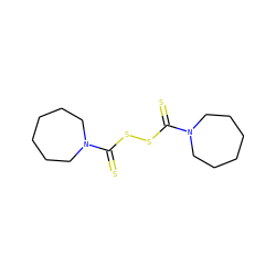 S=C(SSC(=S)N1CCCCCC1)N1CCCCCC1 ZINC000045320540