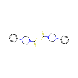 S=C(SSC(=S)N1CCN(c2ccccc2)CC1)N1CCN(c2ccccc2)CC1 ZINC000045256118