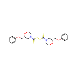 S=C(SSC(=S)N1CCO[C@@H](COc2ccccc2)C1)N1CCO[C@@H](COc2ccccc2)C1 ZINC001772579460