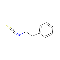 S=C=NCCc1ccccc1 ZINC000002022074