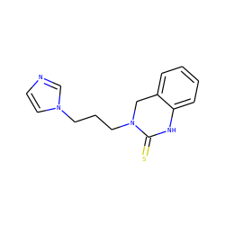 S=C1Nc2ccccc2CN1CCCn1ccnc1 ZINC000045254163