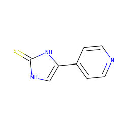 S=c1[nH]cc(-c2ccncc2)[nH]1 ZINC000029131732