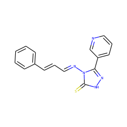 S=c1[nH]nc(-c2cccnc2)n1/N=C/C=C/c1ccccc1 ZINC000006228022