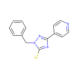 Sc1nc(-c2ccncc2)nn1Cc1ccccc1 ZINC000013536818