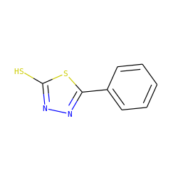 Sc1nnc(-c2ccccc2)s1 ZINC000013532595