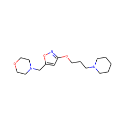 c1c(OCCCN2CCCCC2)noc1CN1CCOCC1 ZINC000071295550