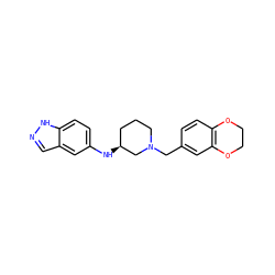 c1cc2c(cc1CN1CCC[C@H](Nc3ccc4[nH]ncc4c3)C1)OCCO2 ZINC000114338670