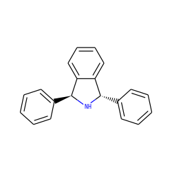 c1ccc([C@@H]2N[C@@H](c3ccccc3)c3ccccc32)cc1 ZINC000012352329