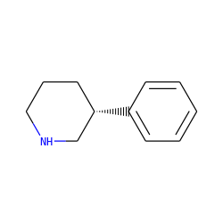 c1ccc([C@H]2CCCNC2)cc1 ZINC000002513004