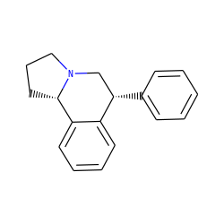 c1ccc([C@H]2CN3CCC[C@H]3c3ccccc32)cc1 ZINC000027323007