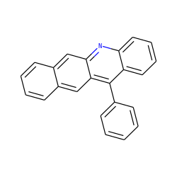 c1ccc(-c2c3ccccc3nc3cc4ccccc4cc23)cc1 ZINC001772607269
