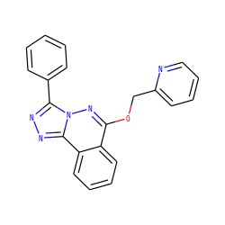 c1ccc(-c2nnc3c4ccccc4c(OCc4ccccn4)nn23)cc1 ZINC000013559986