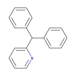 c1ccc(C(c2ccccc2)c2ccccn2)cc1 ZINC000003860438