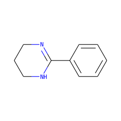 c1ccc(C2=NCCCN2)cc1 ZINC000001718388