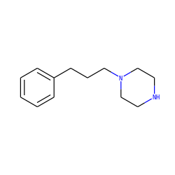 c1ccc(CCCN2CCNCC2)cc1 ZINC000022916571