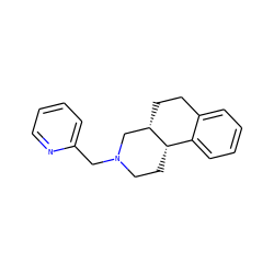 c1ccc(CN2CC[C@H]3c4ccccc4CC[C@H]3C2)nc1 ZINC000026171576