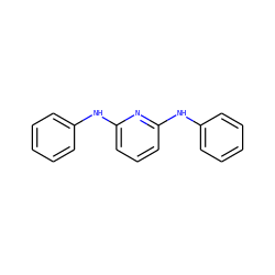 c1ccc(Nc2cccc(Nc3ccccc3)n2)cc1 ZINC000001137748