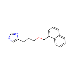 c1ccc2c(COCCCc3c[nH]cn3)cccc2c1 ZINC000026144797
