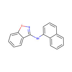c1ccc2c(Nc3noc4ccccc34)cccc2c1 ZINC000045246049