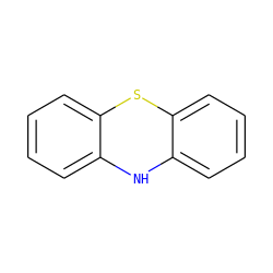 c1ccc2c(c1)Nc1ccccc1S2 ZINC000100009616