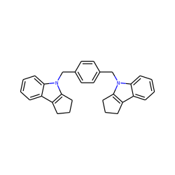 c1ccc2c(c1)c1c(n2Cc2ccc(Cn3c4c(c5ccccc53)CCC4)cc2)CCC1 ZINC000095590384