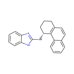 c1ccc2c3c(ccc2c1)CCC[C@H]3Nc1nc2ccccc2[nH]1 ZINC000040845997