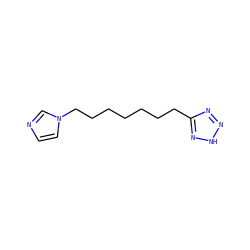 c1cn(CCCCCCCc2nn[nH]n2)cn1 ZINC000036242103