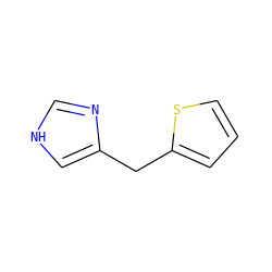 c1csc(Cc2c[nH]cn2)c1 ZINC000013862243